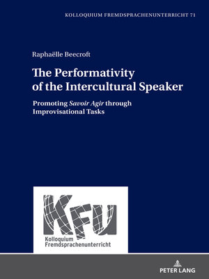 cover image of The Performativity of the Intercultural Speaker